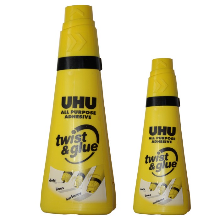 

ATK73UHU 90ml Twist and glue UHU lem kertas cair paper adhesive twist&