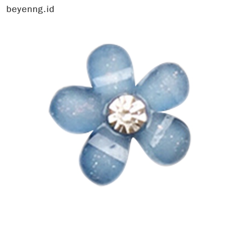 Beyen Baru DIY 20pcs 10mm resin Bunga flatback Scrapbooking Untuk Telepon/Pernikahan Kerajinan ID