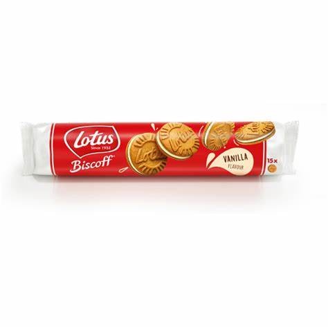 Lotus Biscoff Sandwich Caramelized Vanila Biskuit Biscuit 150Gram 150Gr