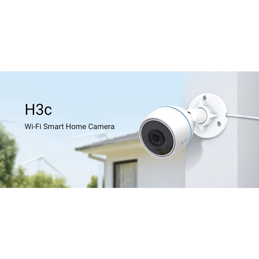 Ezviz H3c 2MP Night Vision Smart Wifi IP Camera CCTV Outdoor 1080p