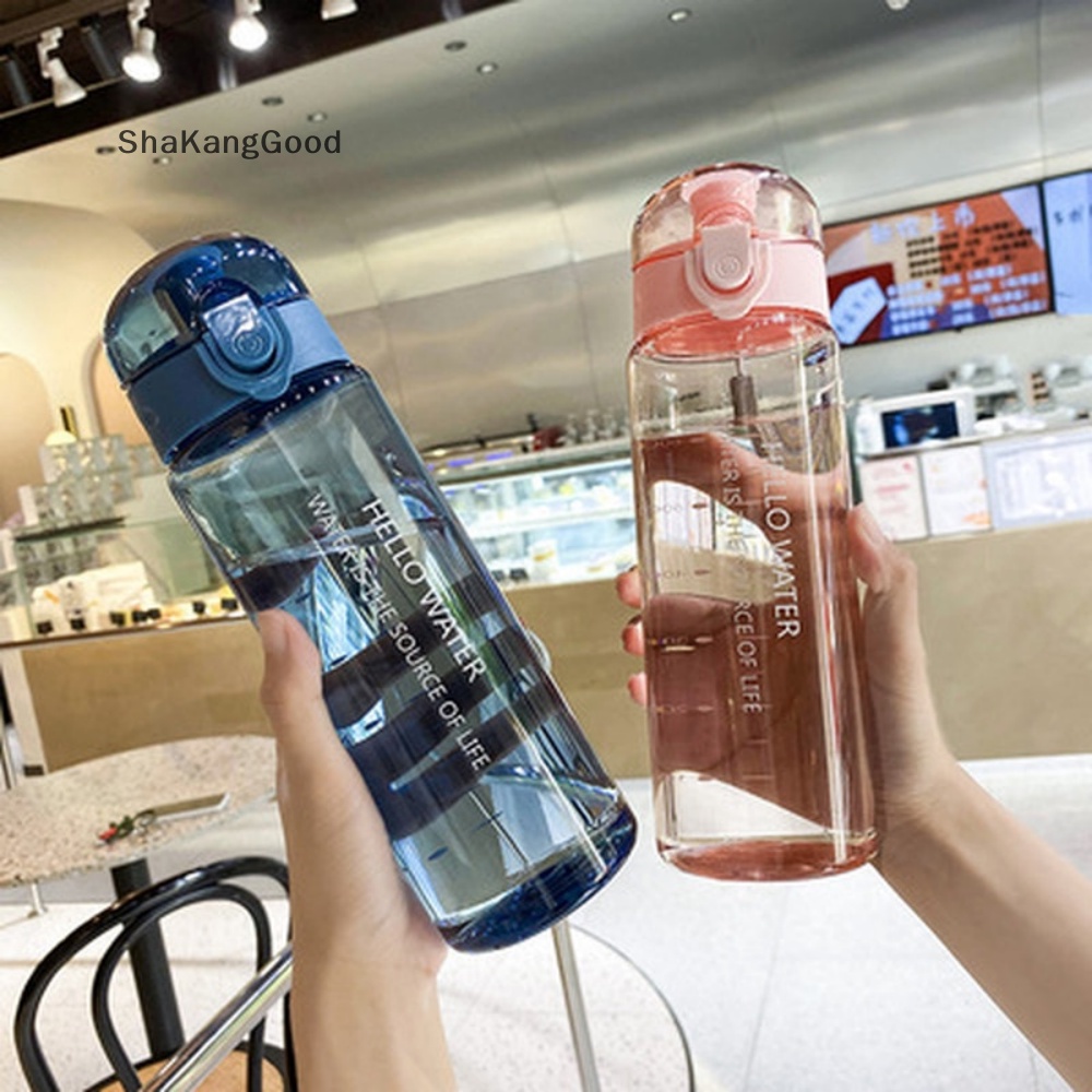 Botol SKID 780ml Tempat Minum Plastik Anti Bocor Botol Olahraga Protein Shaker Water Bo SKK