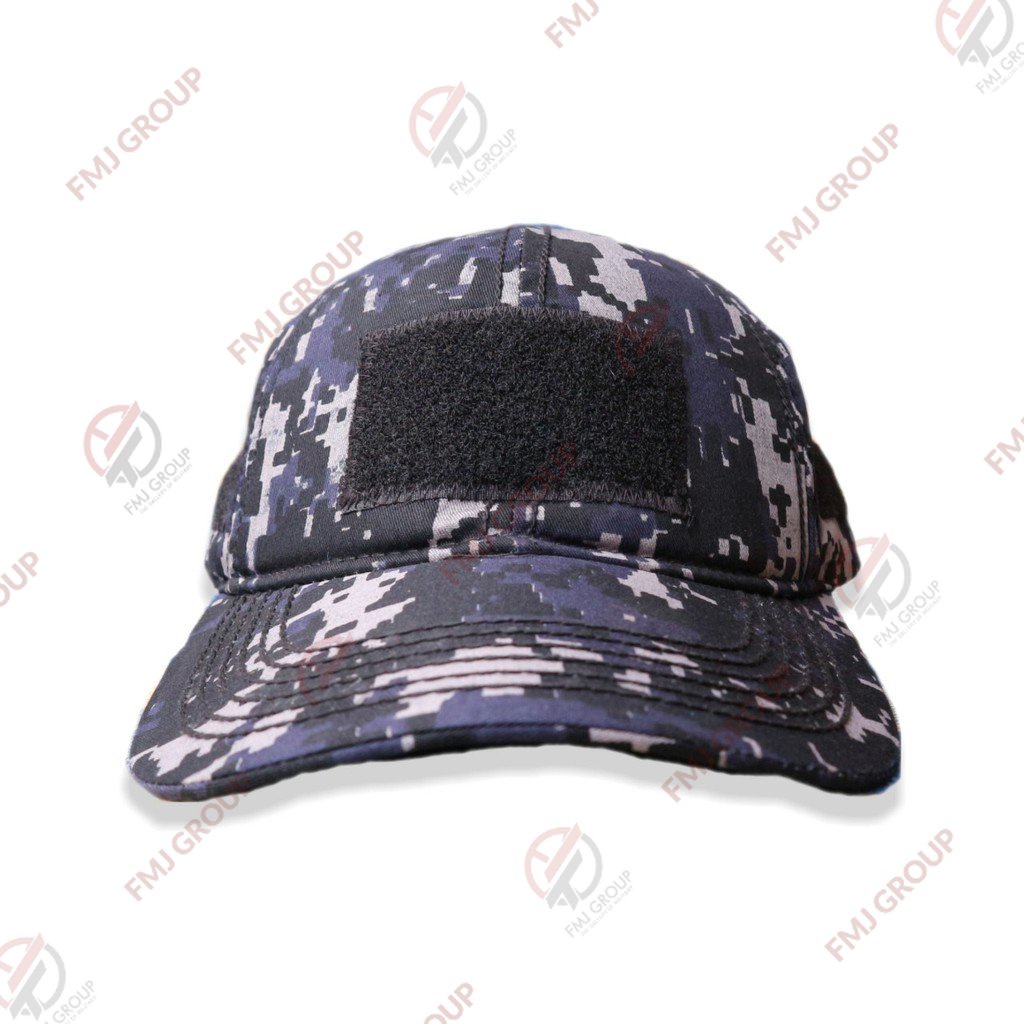 Topi Tactical - Topi Loreng Navy Seal - Topi Velcro / Perekat Lapangan