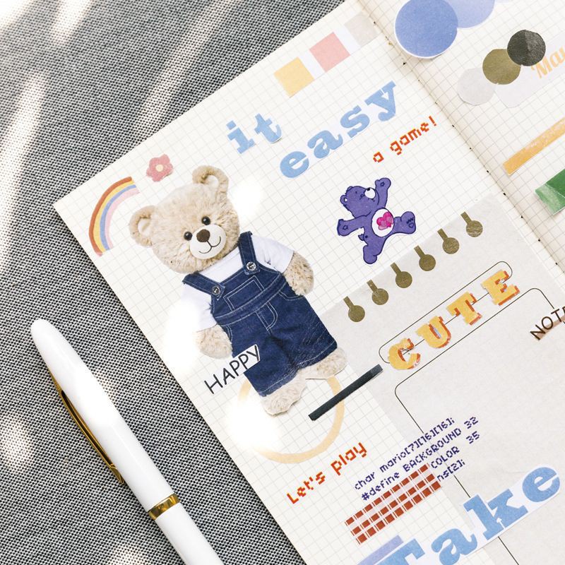 

My Magazine - ROSYPOSY - notebook stiker dekorasi planner journal - stickers korea lucu [thehanscorner] 2