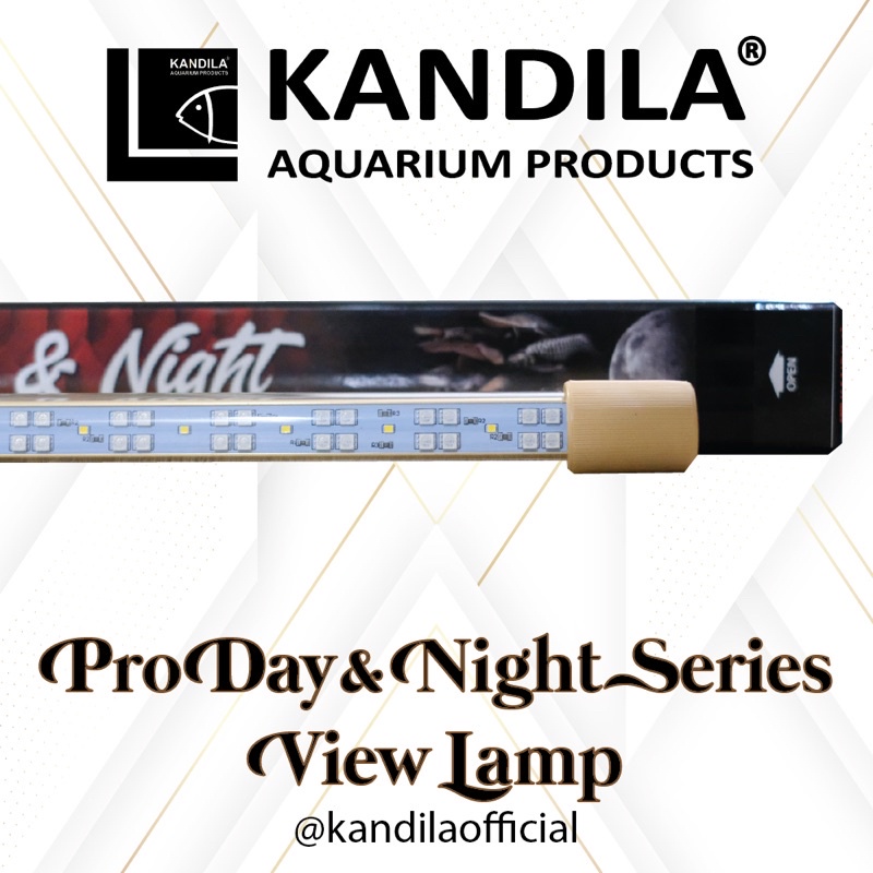 Lampu Celup Kandila Pro Red Day and Night View LED Aquarium Ikan Channa Arowana Arwana Koki Discus