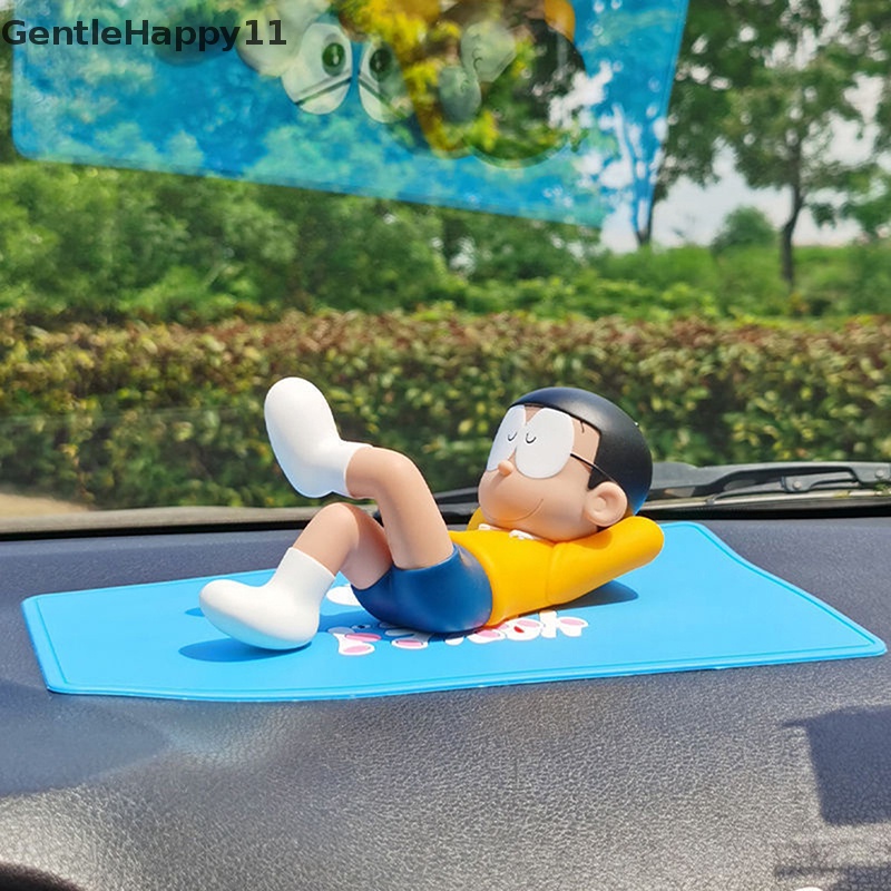 Gentlehappy Anime Doraemon Family Figure Model Mainan Mainan Dekorasi Pemandangan Taman id