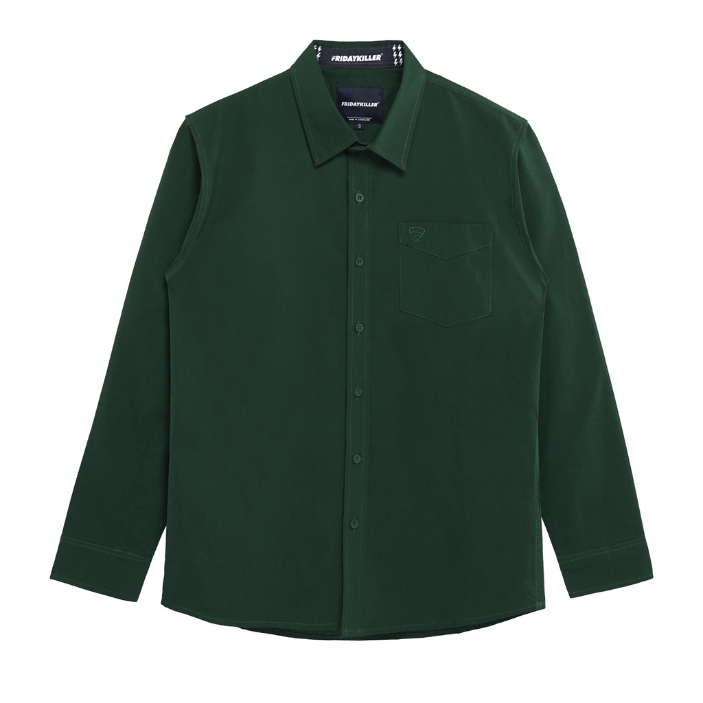 KEMEJA LENGAN PANJANG FRIDAY KILLER | ZYRA OLIVE LS