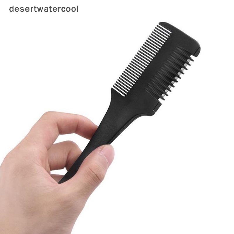 Deid Alat Cukur Rambut Sisir Double Sides Hair Cutg Penipis Pemangkas Dengan Pisau Martijn