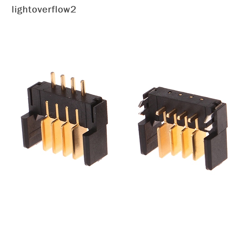 [lightoverflow2] 1pc Konektor Laptop 4Pin Pitch 2.0mm Holder Klip Slot Kontak Colokan Male and Female [ID]