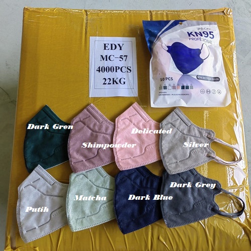 Grosir Masker KN 95 CAREION ISI 10PC Masker KN95 Masker N95 Masker N 95 Putih Polos Disposable Mask 
