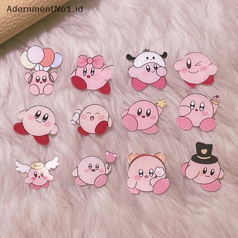 [AdornmentNo1] 1pcs Pin Bros Enamel Kirby and Sailor Moons Badge Lapel Pin Brooch [ID]