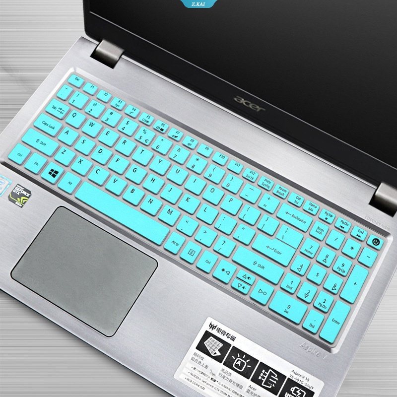 Cover Keyboard Komputer Untuk Model Acer 15.6 Inch E15 E 15 E5-576 E5576 V3 V15 E5-553G/575G Warna Solid Silikon Tahan Air Pelindung Kulit Keyboard Laptop Penutup Debu [ZK]