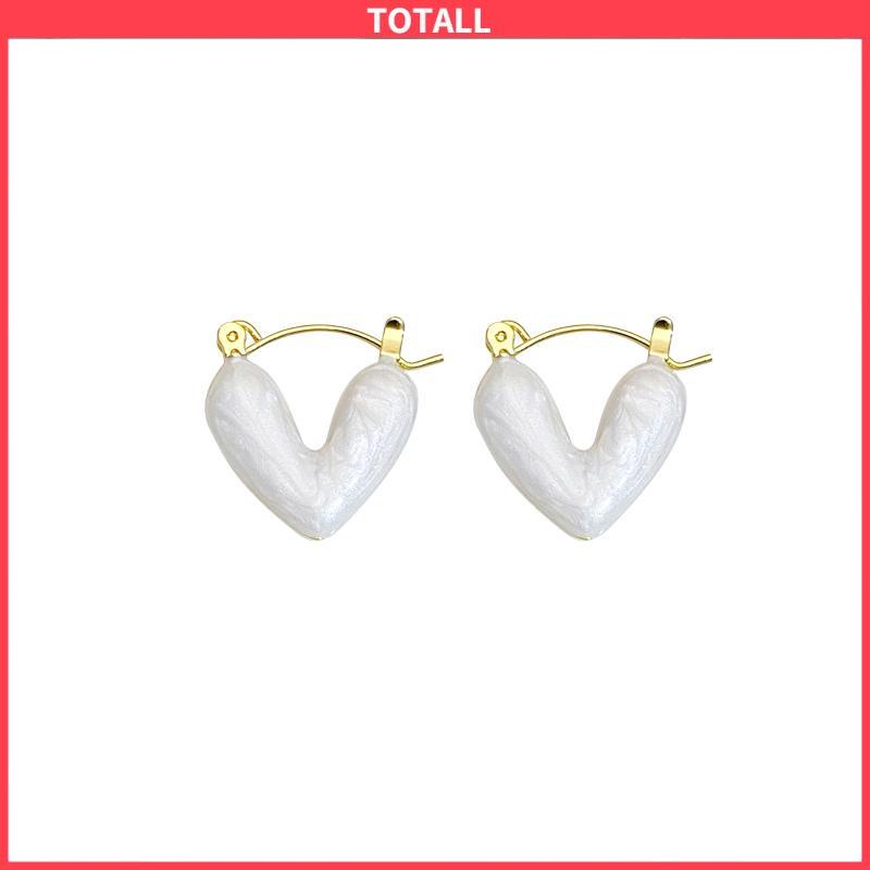 COD 2023 Anting Tusuk Motif Hati Simple Untuk Wanita-Totall