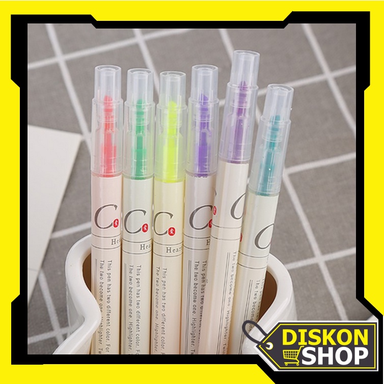 

Diskon Shop - S5821 1 Set Stabilo Warna Warni / Stabilo Warna / Highlighter Warna Warni / 1 Set Stabilo Highlighter Warna