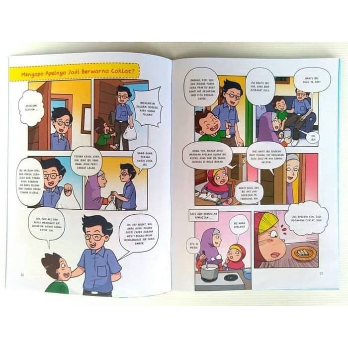 Komik Masya Allah Asyiknya Sains