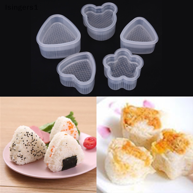 [lsingers1] 1pc DIY Sushi Maker Alat Cetakan Nasi Dapur Masakan Jepang Rice Ball   Butik