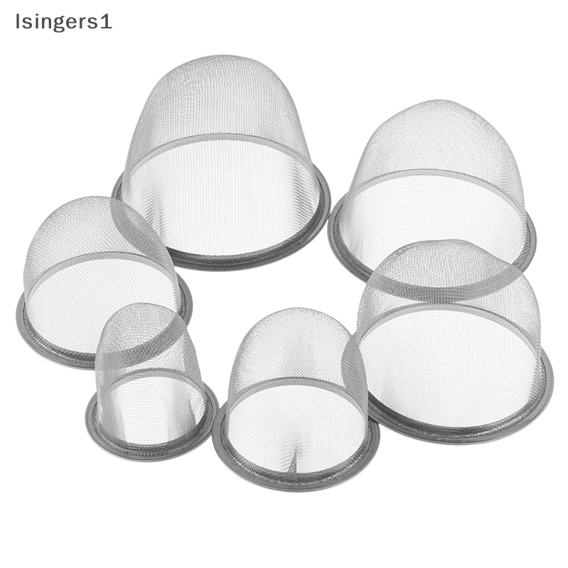 [lsingers1] Reusable Stainless Steel Mesh Tea Infuser Strainer Teko Teh Daun Rempah Filter Butik