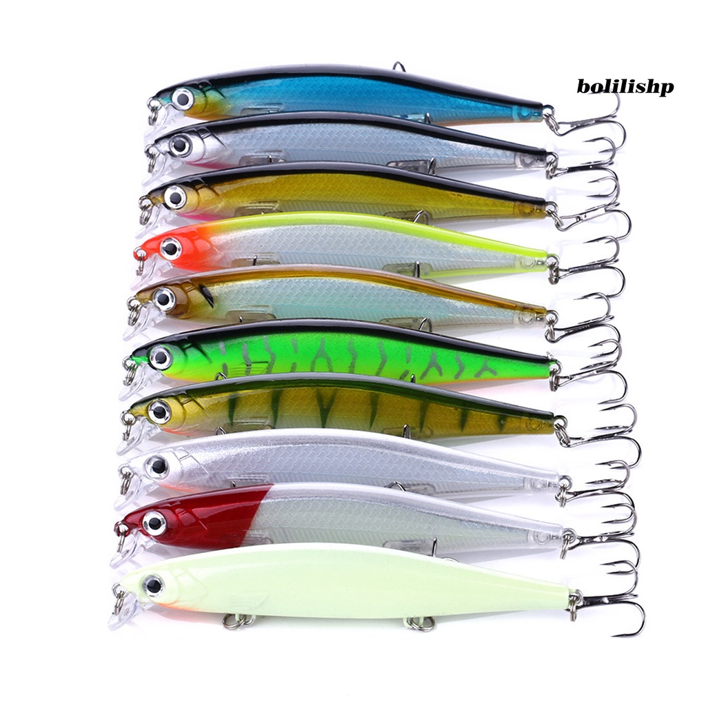 Bo-11cm/13g Umpan Ikan Kecil Tajam Kait 3D Simulasi Fisheye Simulasi Melempar Jarak Jauh Bertengger Angling Umpan Alat Pancing