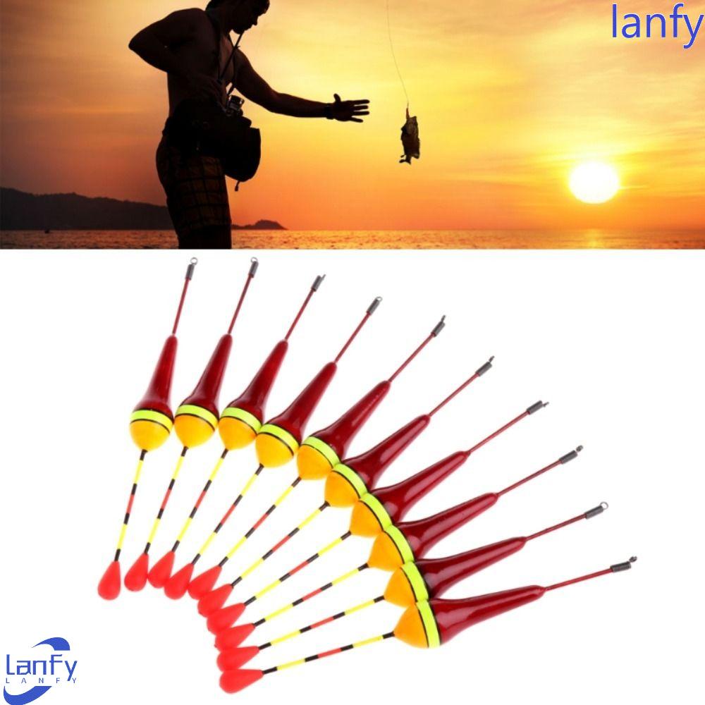 Lanfy Tongkat Bobber Pancing 10Pcs/Lot Memancing Ikan Gurame 4.5 /3/2.5/1.2/0.8/0.6g Aksesoris Memancing Bobber Stick