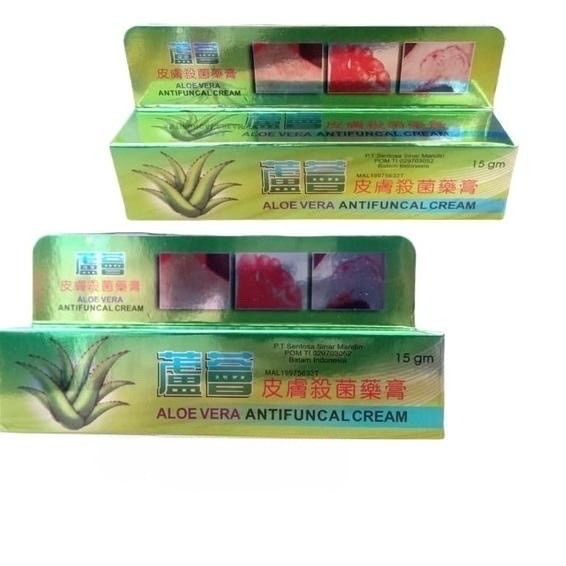 Alolive Antifungal cream / aleovera cream - Salep Gatal dan Alergi