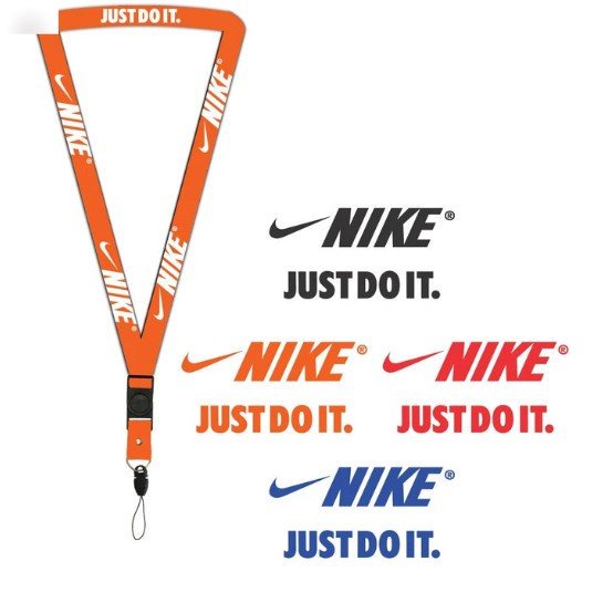 

Tali Lanyard NIKE Aksesoris Custom Lanyard Gantungan Kunci HP POD Lanyard Tali ID Card
