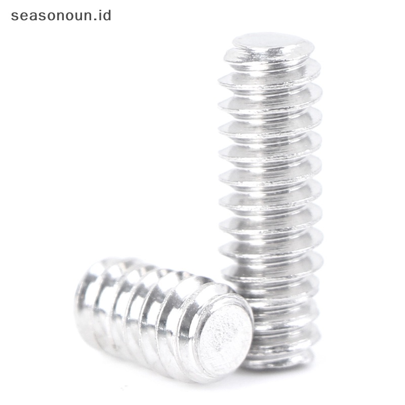 Seasonoun 50Pcs 7/14mm FCS Dan FCS II Surfboard Fin Plug G5 FCS Board Sekrup Sirip.