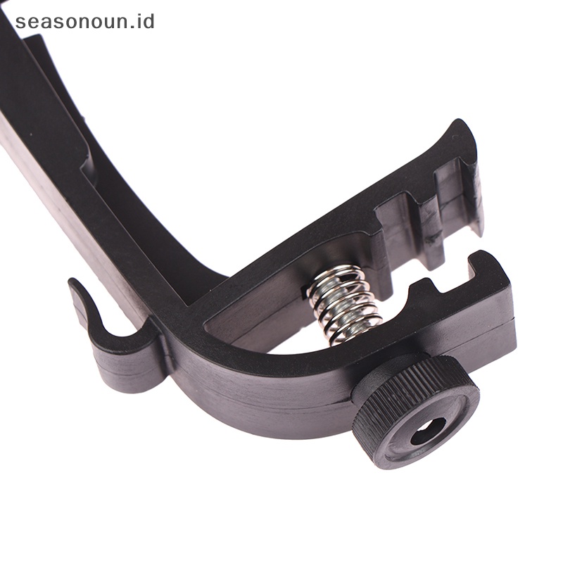 Seasonoun 2Pcs Klip Mikrofon Adjustable Drum Rim Shock Mount Mic Clamp Holder Clip.