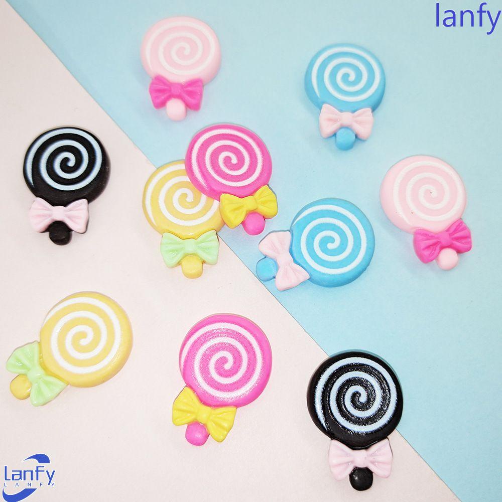 Lanfy Dekorasi Scrapbooking Mini 10Pcs Telepon Flatback Cabochon Hiasan