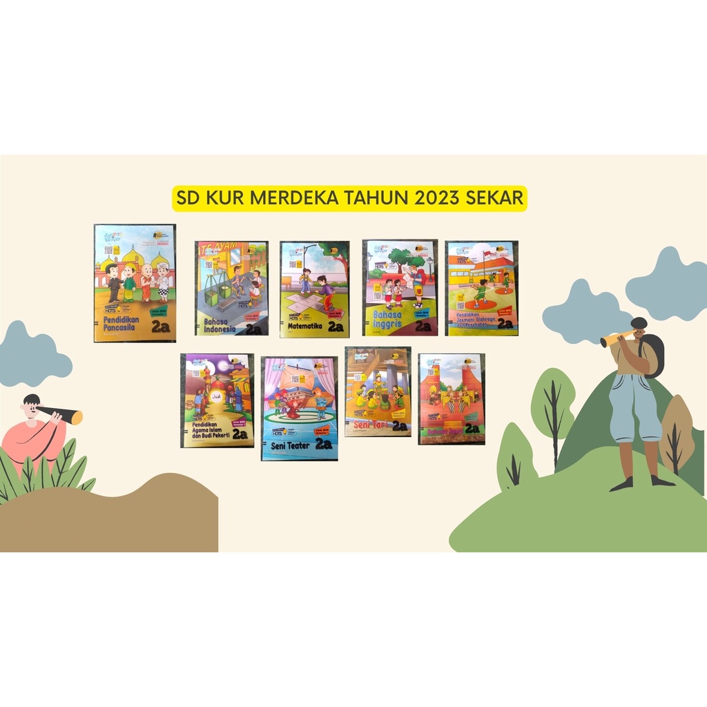 Buku LKS Merdeka Sekar Terbaru - SD MI Kelas 2 - Semester Ganjil Edisi 2023