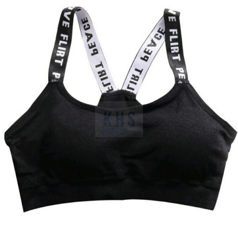 BH Sport BRA Push UP Joging Yoga Gym Pakaian Dalam Wanita Olahraga Push UP Seamless