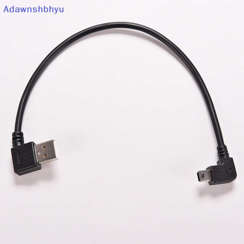 Adhyu USB 2.0 A Right Male plug to Mini B 5P Right Angle Male plug Kabel Adaptor Cord ID