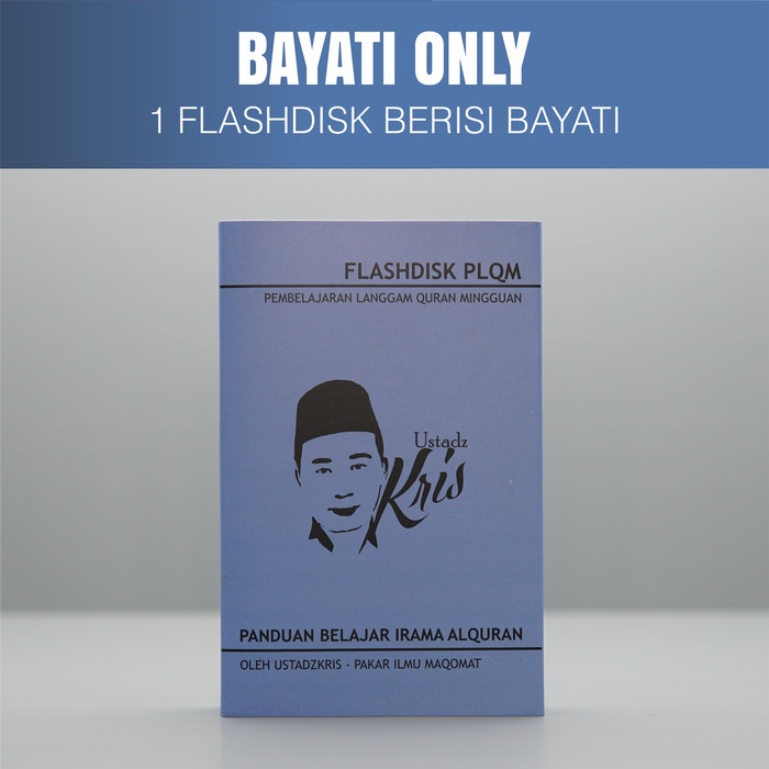 ⭐PROMO BUKU (COD)⭐ FLASHDISK PLQM S01 - Belajar Dasar Langgam Alquran bersama UstadzKris - Bayati