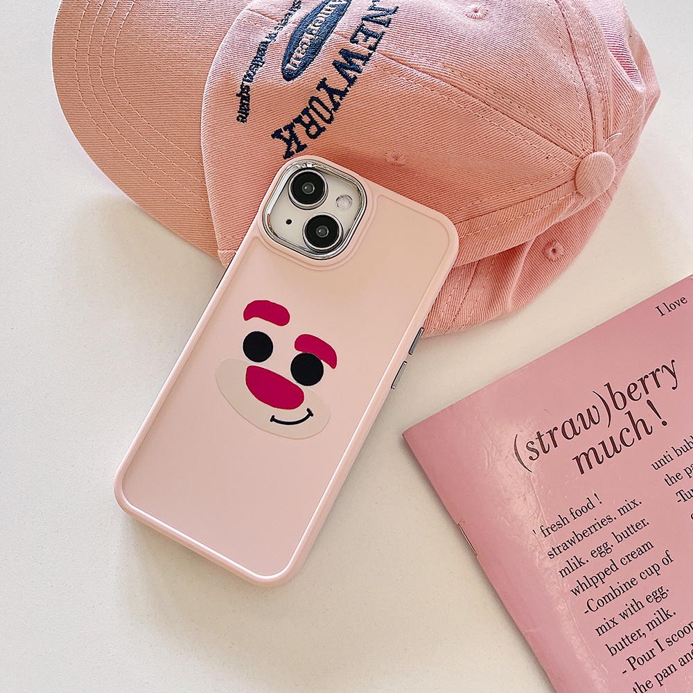 Casing IPhone Emoji Beruang Lucu Imut Kompatibel Untuk Iphone11 Casing14 Pro Max Ip13 Pro Max Iphone12 IPhone 11pro Max IPhone X XS Ip XS Max Xjavascript: R Back Cover Shell