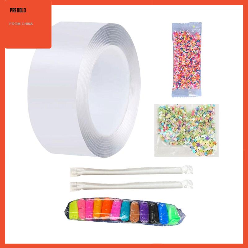 [Predolo] Double Sided Tape Multifungsi Lucu Untuk Meniup Bubble Mainan 2mmx5cmx1m