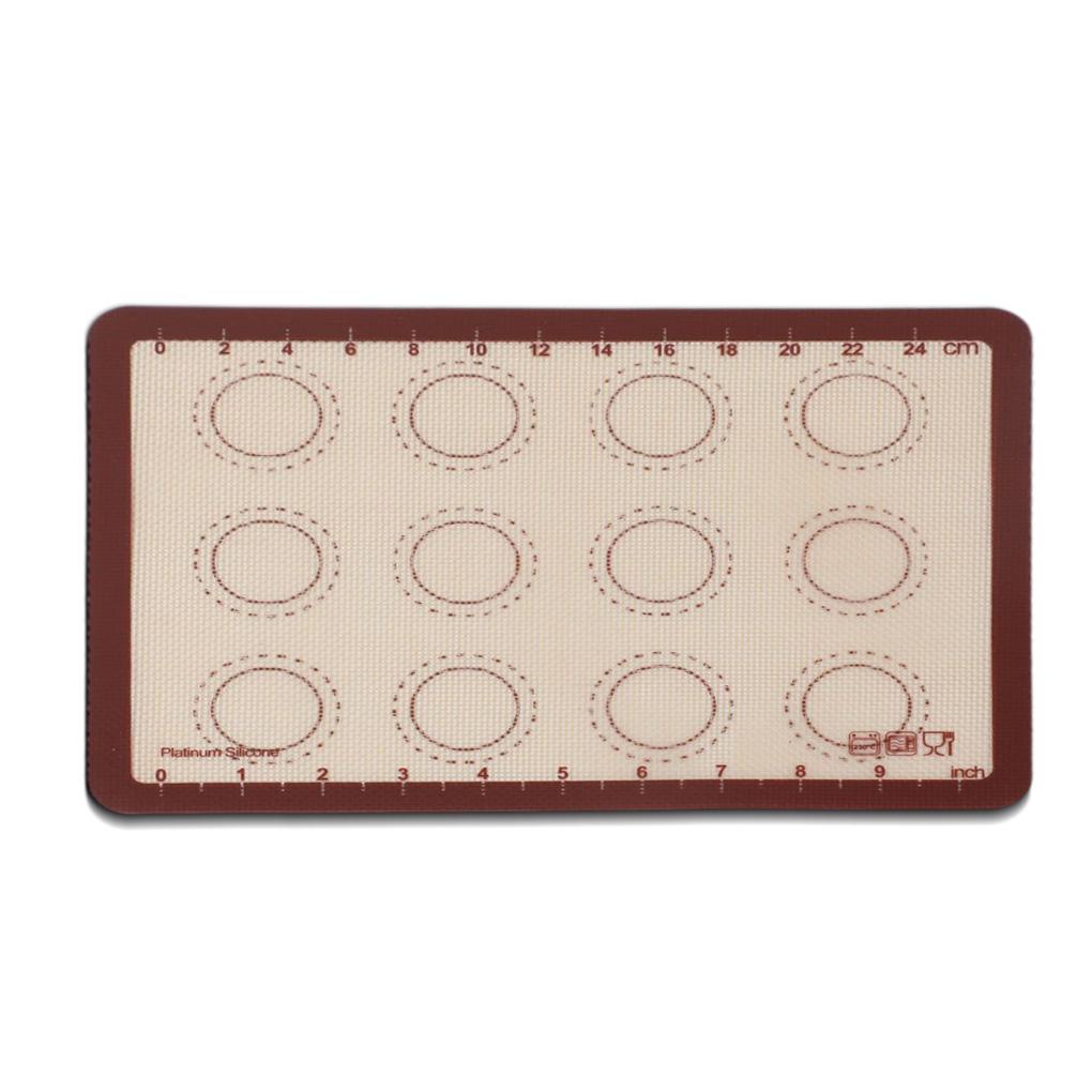 Rolling Mat Silicone Non/ -Slip Kneading Board Meja Dapur Non/ -Stick Home Fondant Rolling Sheet Alat Pastry Dapur