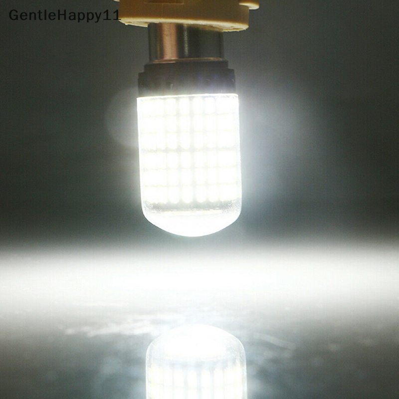 Gentlehappy 1Pc 1157lampu LED Putih Canbus 3014141-SMD Lampu Rem Sein Mobil No Flash id