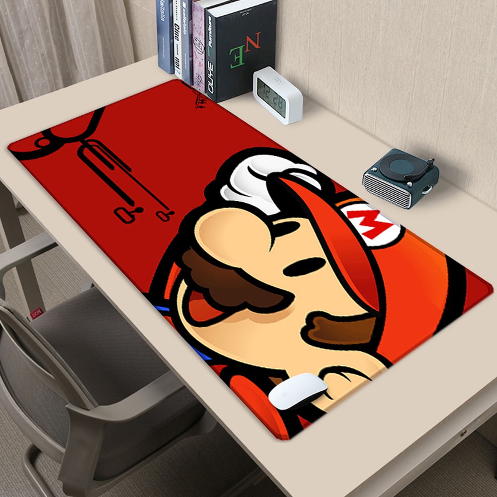 Super Mario Mouse Pad Alas Keyboard Gaming Alas Anti slip Alas Meja Alas Mat
