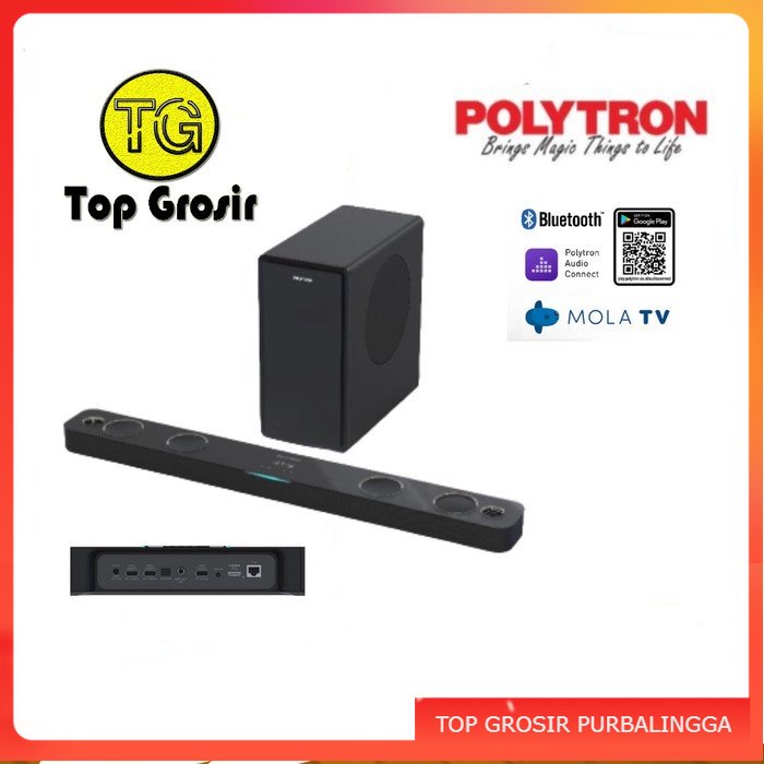 POLYTRON HOME THEATER PHT 250 Smart Speaker Soundbar Polytron PHT-250 PURBALINGGA