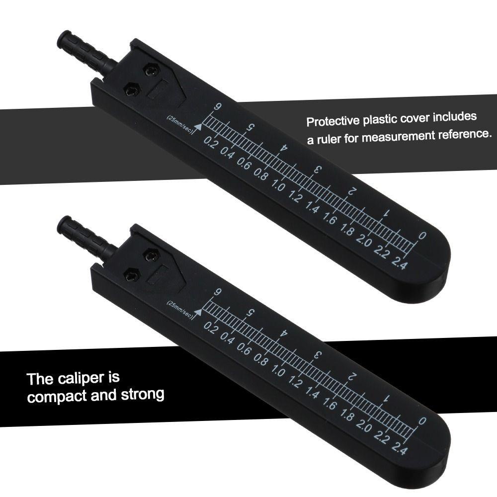 TOP 2pcs EKG Caliper Drafting Divider Serut Cardiology Pengukur Electrocardiogram Calipers Divider