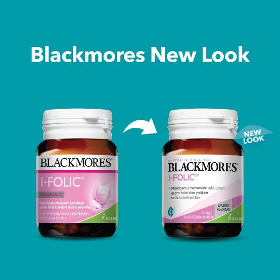 Blackmores I-Folic 60 Tablet Promil Suplemen Persiapan Kehamilan