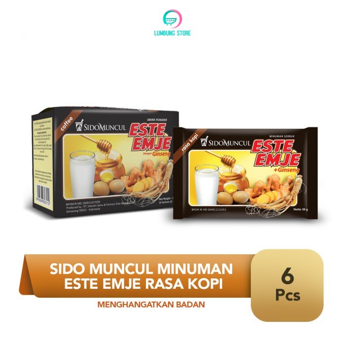 

Sido Muncul Minuman Este Emje Kopi 6x5's Menghangatkan Tubuh