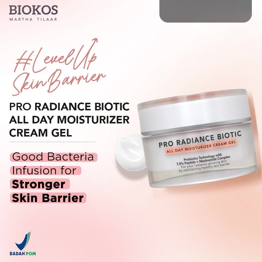 ★ BB ★ Biokos Probiotic All Day Moisturizer Cream Gel - Pro Radiance Biotic All Day Moist Cream Gel 25gr