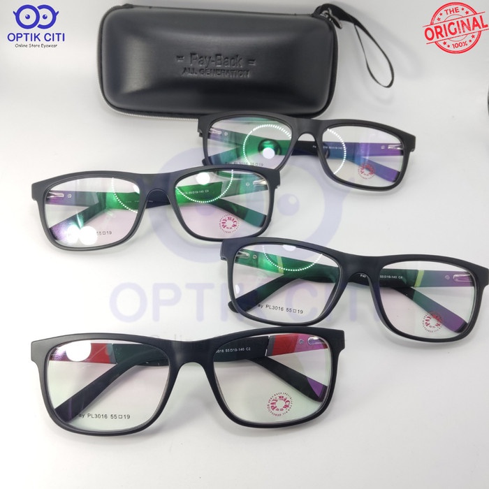 Frame Kacamata Pria Sport PL3016 Ada Pegas Original