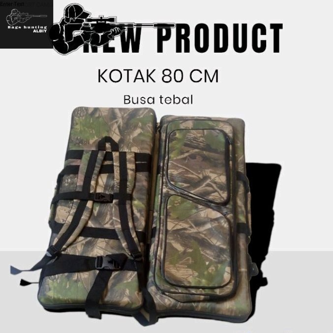 Tas Senapan Kotak Saku gx 80 cm