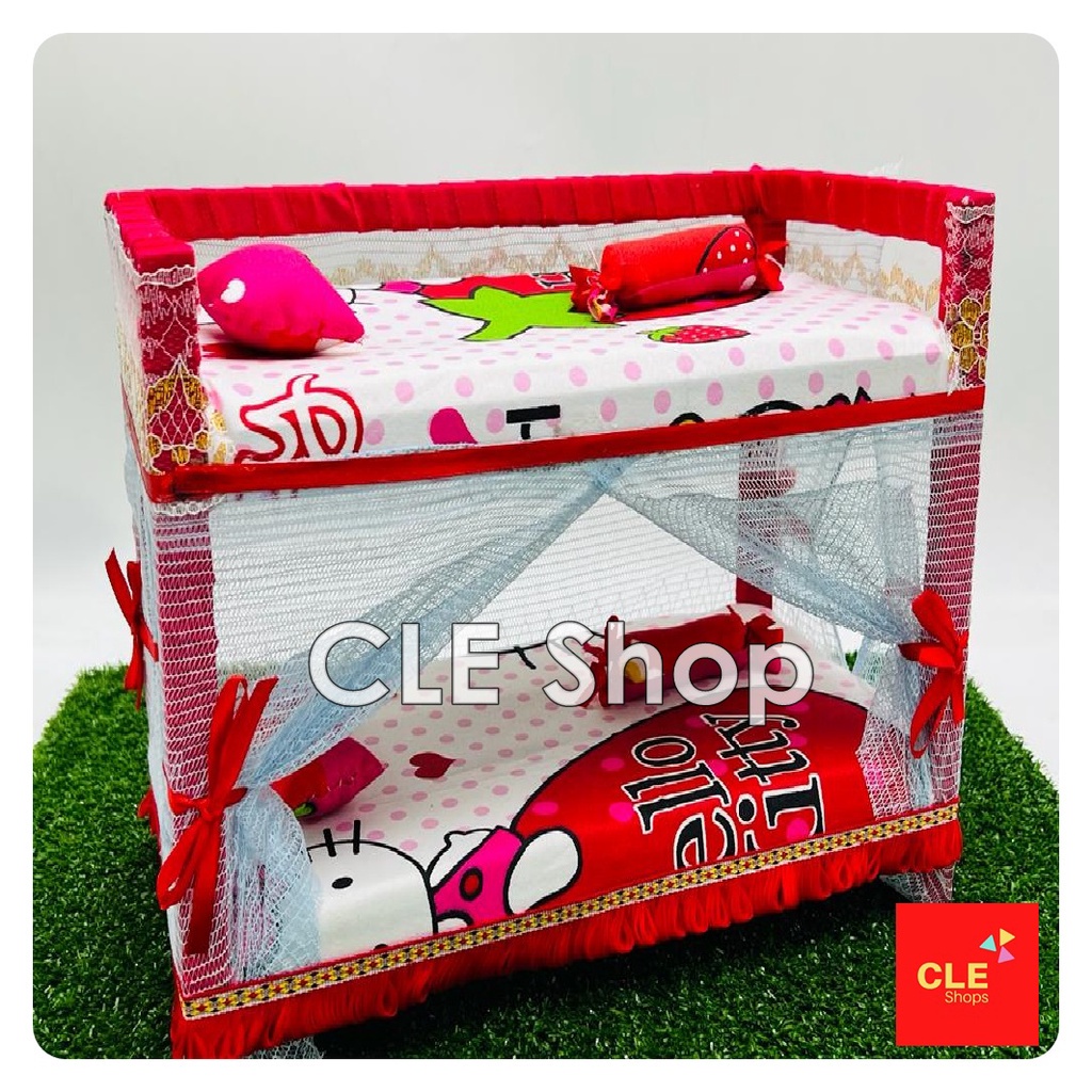 Mainan Tempat Tidur Boneka/ Mainan Kasur Boneka Mainan anak perempuan