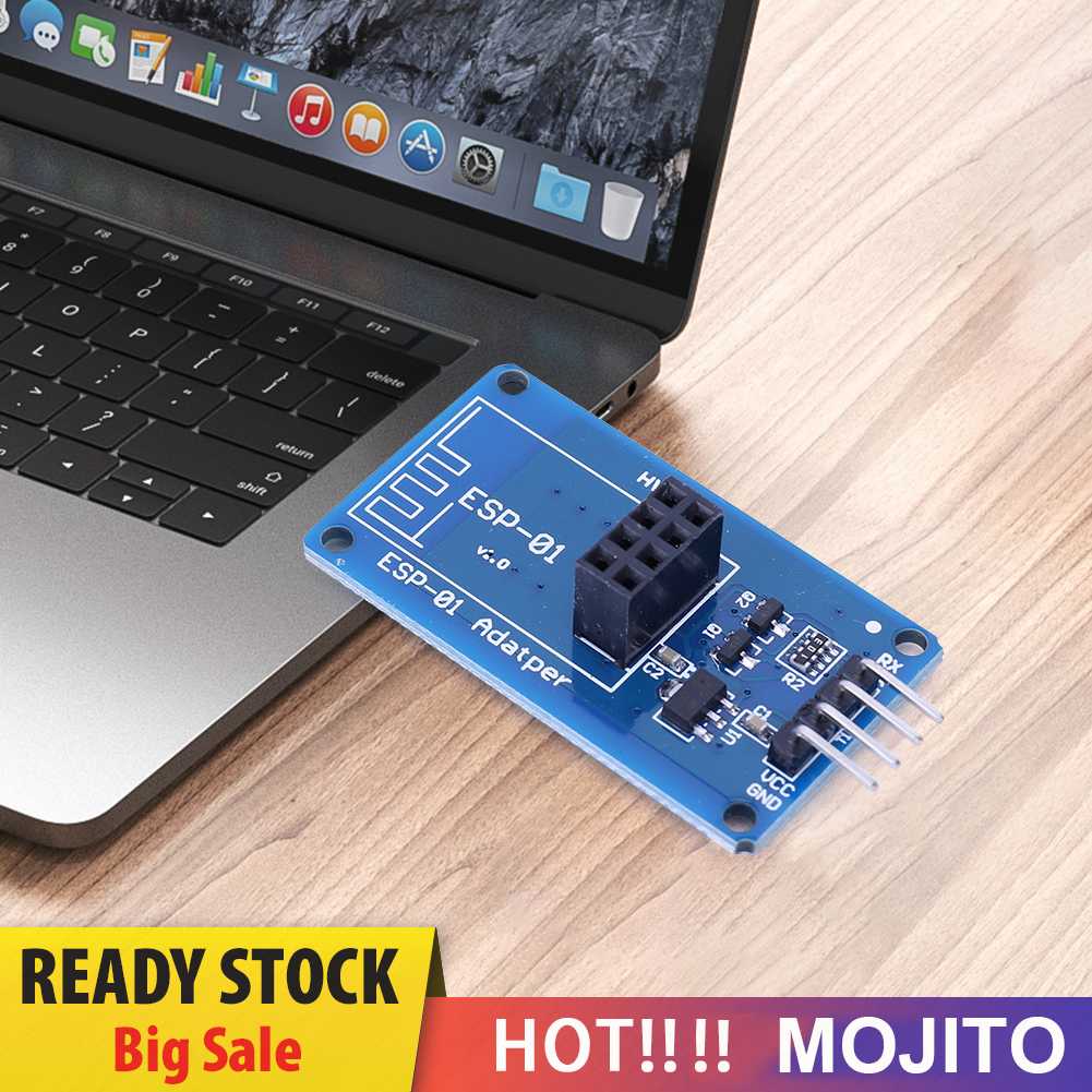 Esp8266 ESP-01 WiFi Wireless Adapter Modul 3.3V 5V Breakout PCB Adapter