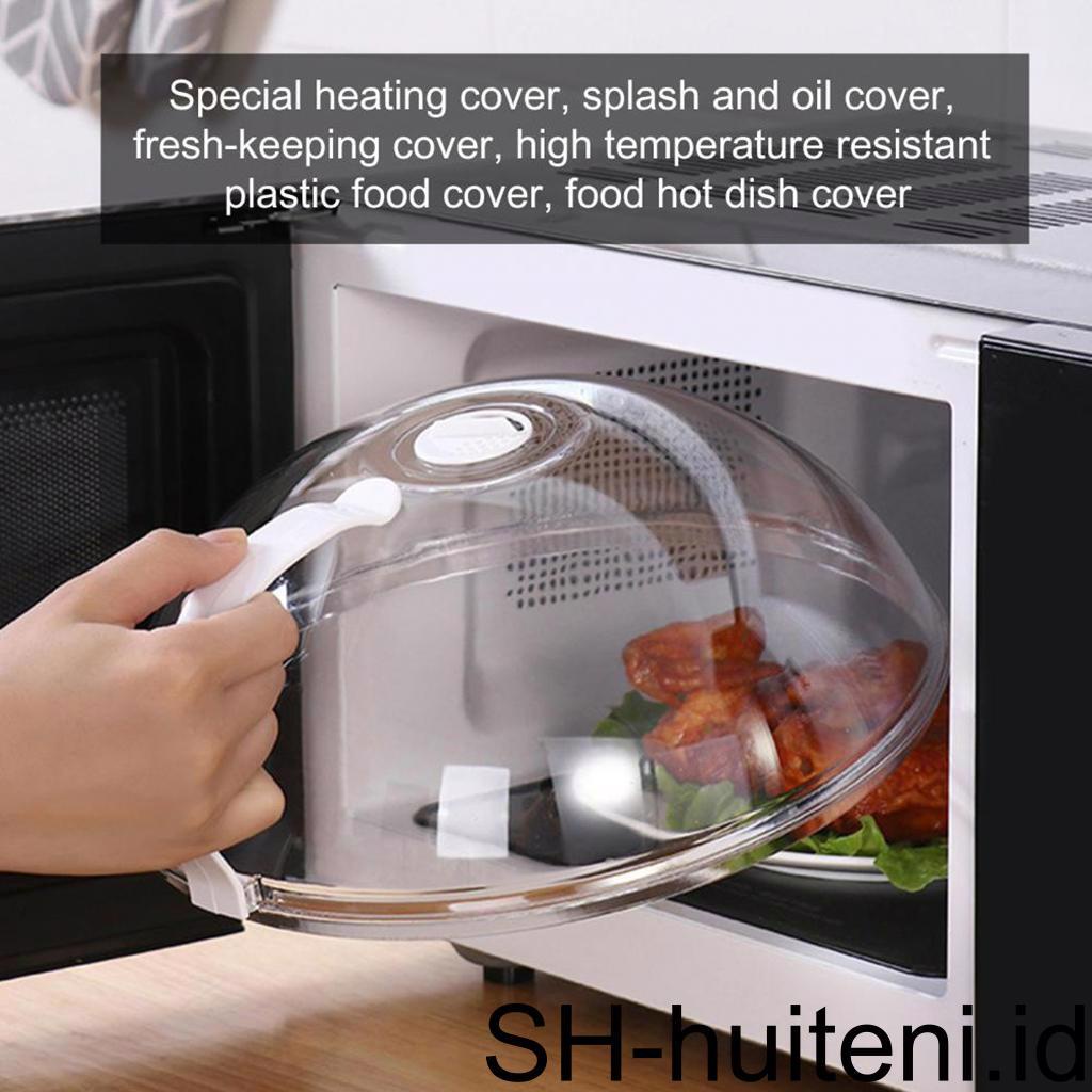 Microwave Cover Anti Puter Food Splatter Guard Lid Menjaga Kebersihan Oven