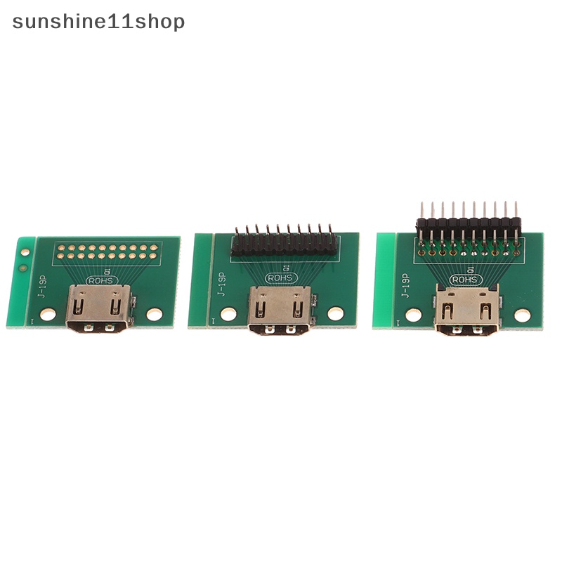 Sho Compatible Dengan HDMI 19Pin test Socket Jack 19Pin Adapter test Board Dengan Papan PCB N