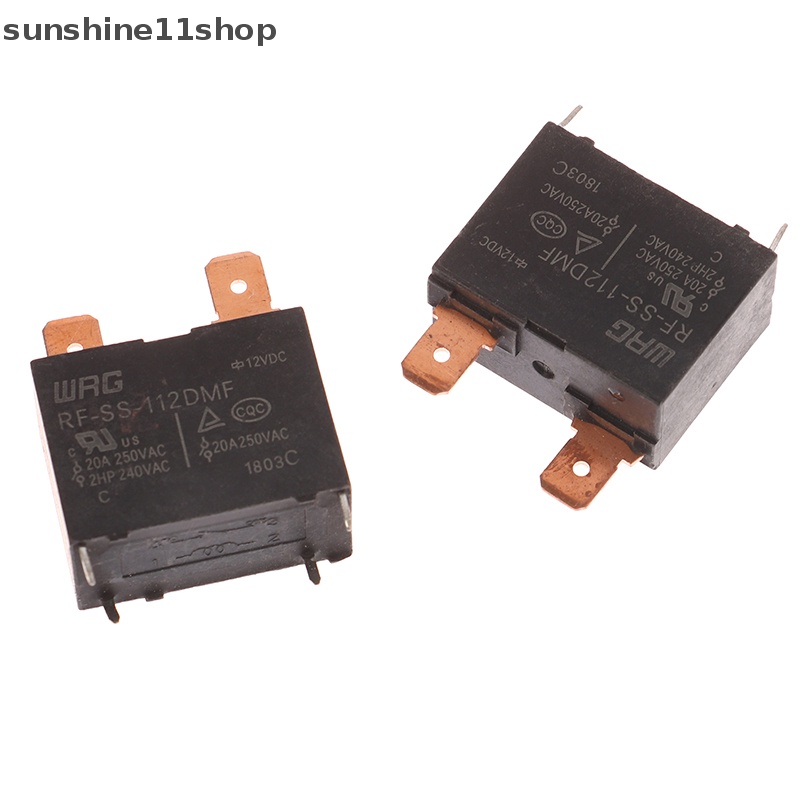 Sho2 /5 /10PCS RF-SS-112DMF 12VDC 20A 4pin Untuk Relay Daya Didedikasikan Ac Baru N