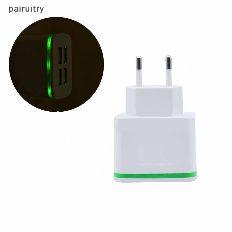 Prt USB Charger 4port Portable Fast USB Charging Universal Travel Adaptor PRT