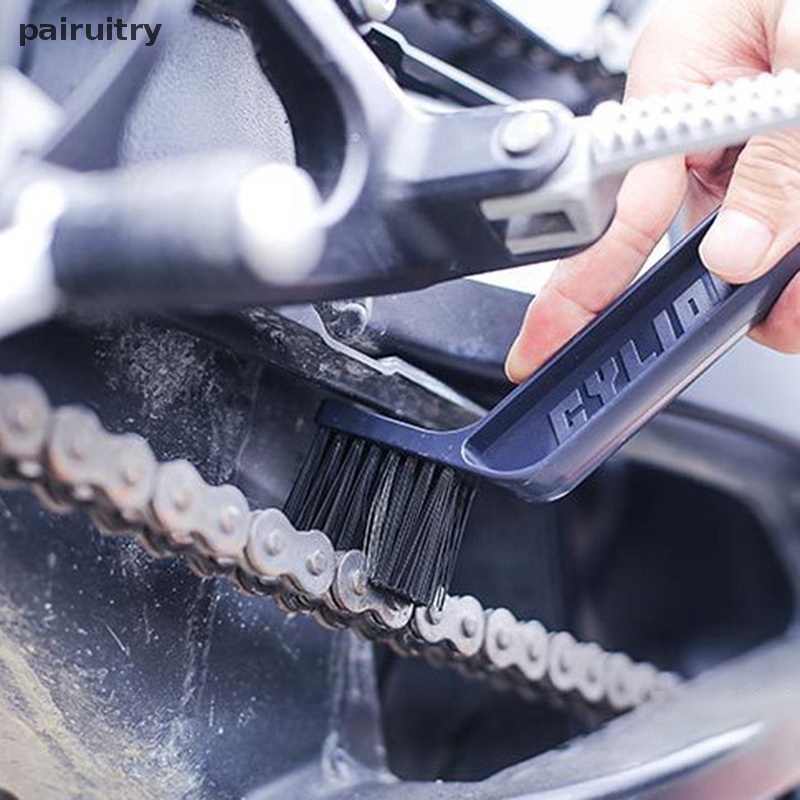 Prt Portable Washing Scrubber Gear Cleaner Sikat Pembersih Rantai Motor Sepeda PRT